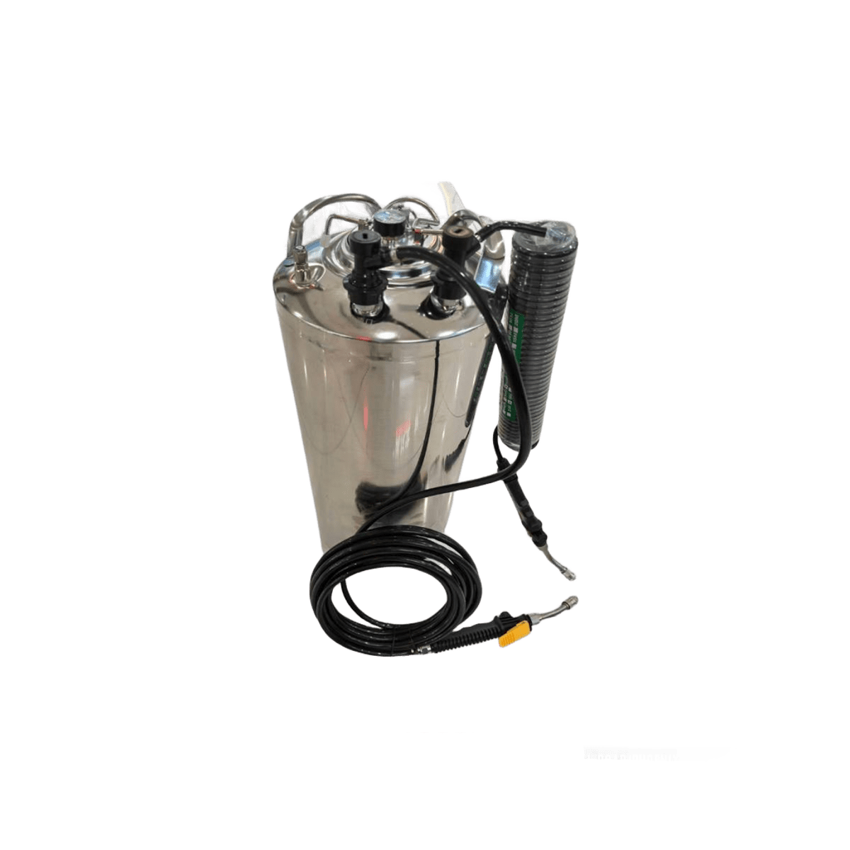 Pressure gauge double tube foam